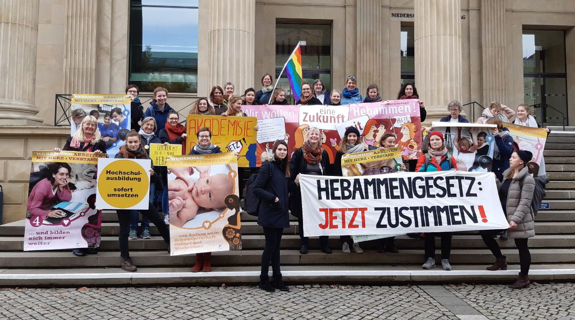 Akademisierung_hebammengesetz_demo
